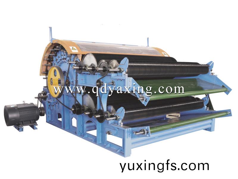 YXS-217單錫林(lin)雙道伕(fu)無紡(fang)佈梳(shu)理機(ji)